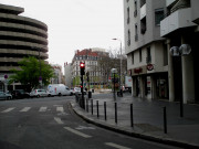 Angle de la rue Moncey et de la rue de Bonnel, nord.