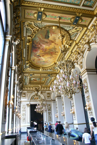 Opéra de Lyon, vue intérieure du Foyer.