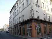 Angle sud-est de la Grande-rue de la Guillotière et de la rue Claude-Boyer.