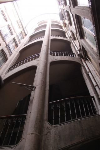 1 rue Ferrandière, vue de la cour.