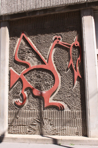 Maison de l'Orient, fresque.