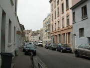 Rue David vue depuis la rue du Dauphiné.