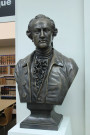 Buste de Goethe, écrivain et poète allemand.