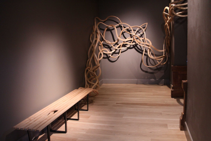 Intérieur, œuvres d'art.