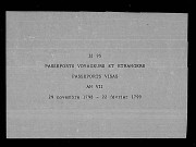 Passeports : visas An VII (29 novembre 1798-22 février 1799).