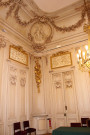 Grand Salon, ornements murs et plafonds.