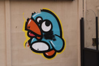 Vers la rue Garibaldi, "Birdy" de Knar.