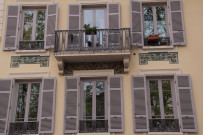 54 boulevard de la Croix-Rousse, façade et frise.