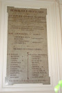 Plaque en mémoire de la première séance du Conseil général du Rhône.