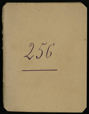 Carnet n°256.