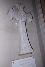 La croix du monument.
