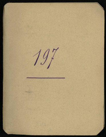 Carnet n°197.