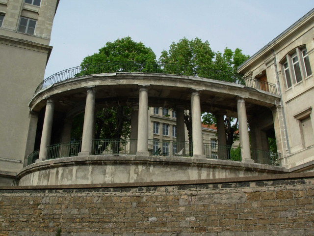 Institut universitaire de formation des maîtres (IUFM), vue prise depuis la rue de la Tourette.