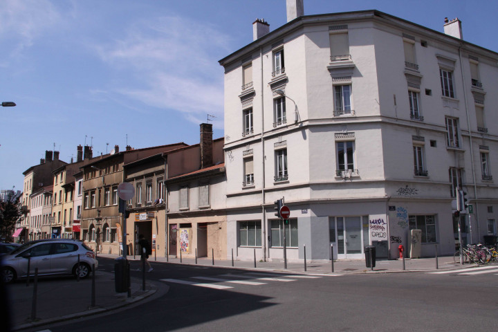 137 Grande-rue de la Guillotière, vue nord.