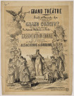 Grand Théâtre. Grand concert donné sous la patronage des autorités militaires et civiles par l'association chorale du Lyonnais au bénéfice de l'émigration alsacienne et lorraine, 16 novembre 1872.