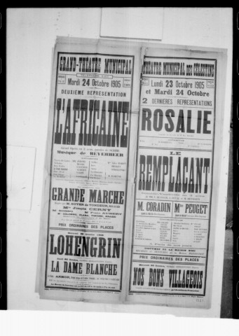 Africaine (L') : grand opéra en cinq actes. Compositeur : Giacomo Meyerbeer. Auteur du livret : Eugène Scribe.