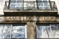 14 quai Jean-Moulin, enseigne "Au Louis Dor".