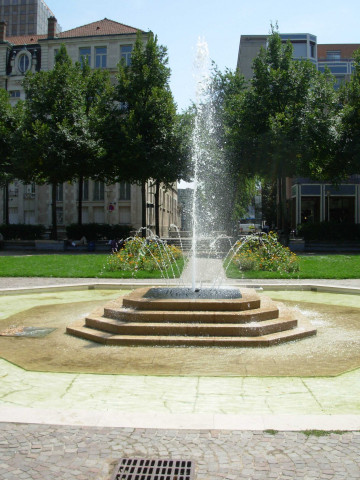 Jet d'eau.