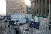 Rénovation du palais-de-justice.