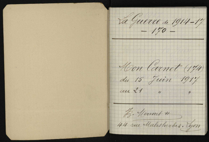 Carnet n°170.