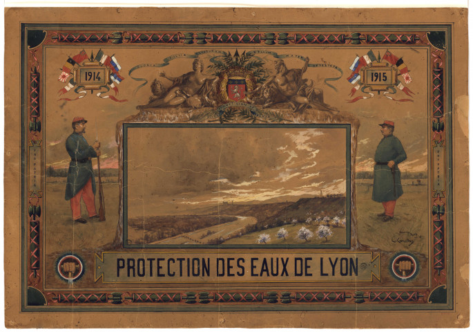 Protection des eaux de Lyon.