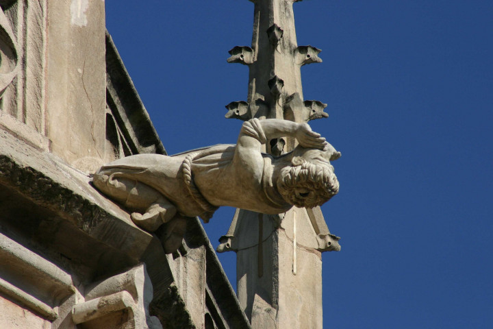 Gargouille, vue prise depuis le Palais Saint-Jean.