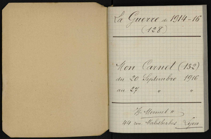 Carnet n°128.