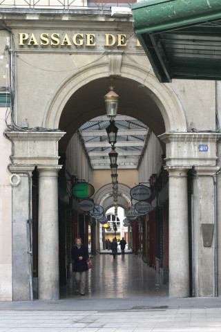 Passage de l'Argue en octobre 2008.
