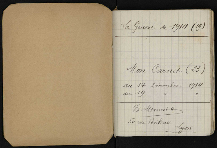 Carnet n°19.