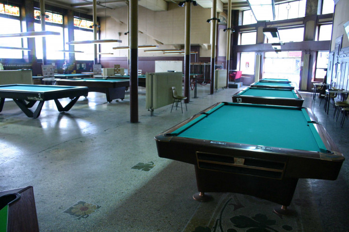 Salle Rameau, salle de billard.