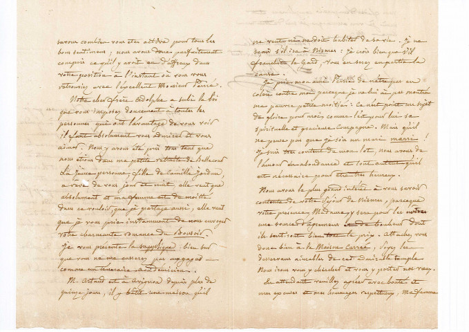Dossier au nom de Pierre Revoil.