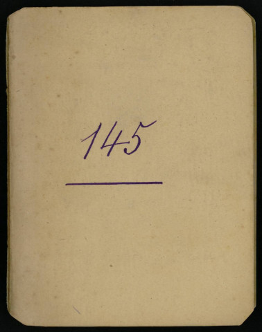 Carnet n°145.