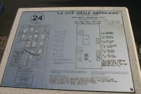 Rue Joseph-Chapelle, musée urbain Tony-Garnier, cité idéale américaine, borne 24.