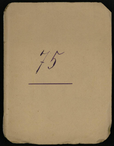 Carnet n°75.
