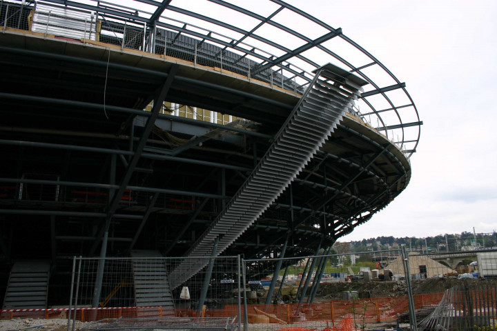 Chantier de la salle 3000.