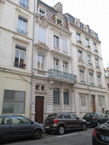 Vue de la façade.