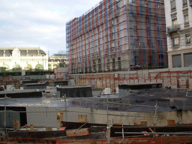 Travaux du Parking.