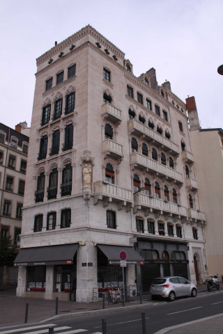 Vue du bâtiment réalisé par l'architecte Pierre Bossan.