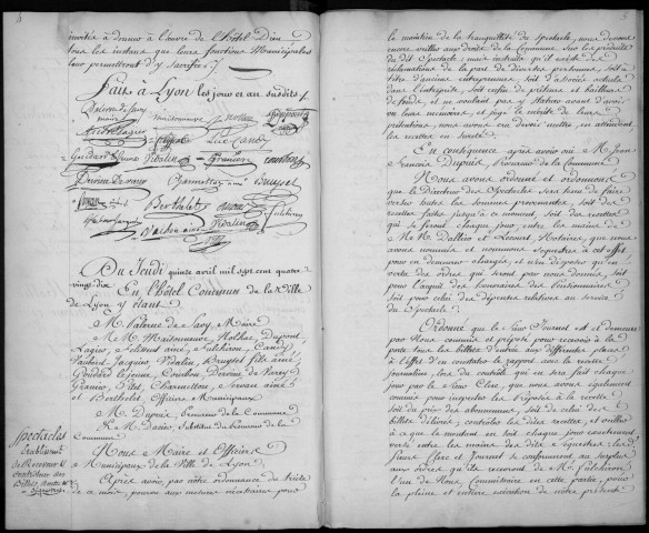 Séances du 14 avril au 4 octobre 1790.