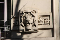Détail de la façade.