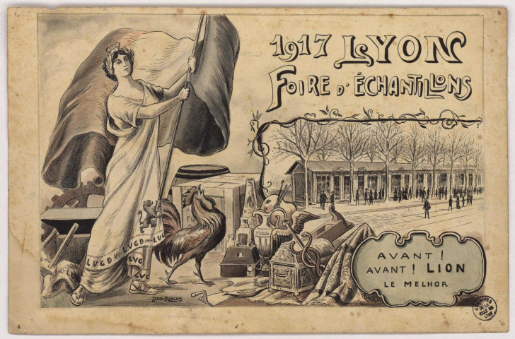 Lyon Foire d'Echantillons.