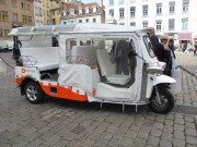 Lyon-Tuk-Tour, Tuktuk électrique.