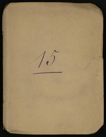 Carnet n°15.