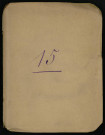 Carnet n°15.
