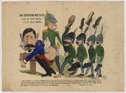 Une exécution militaire sur le Bas-Rhin (lisez : bas reins).