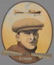 Portrait de Hubert Latham.