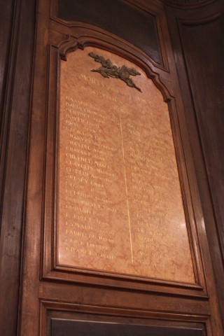 Plaque morts pour la France.