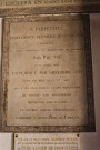Plaque d'indulgence pléniaire.