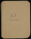 Carnet n°65.
