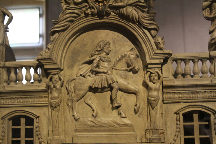Maquette de l'Hôtel-de-ville.